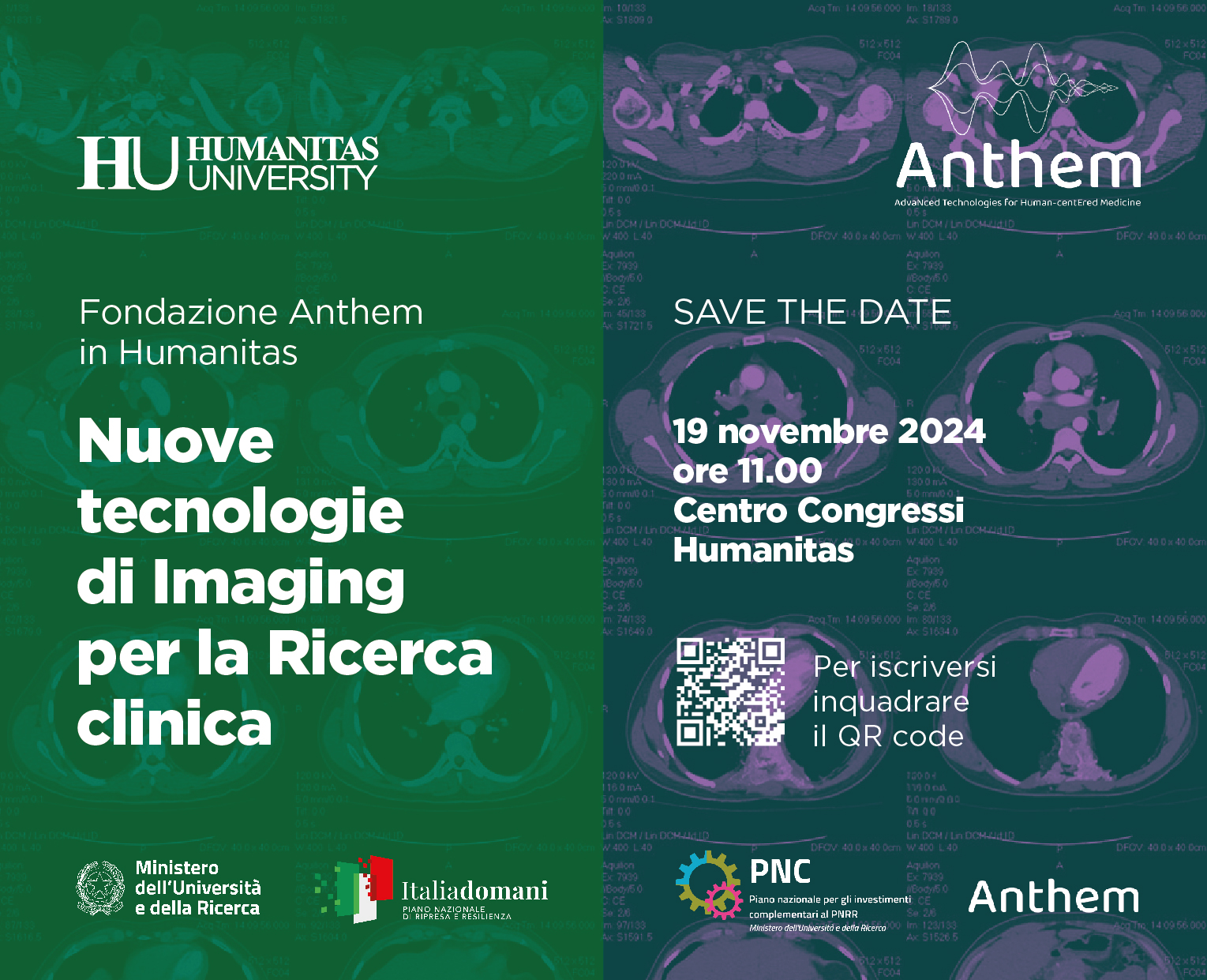 Fondazione Anthem in Humanitas – Nuove tecnologie di Imaging per la Ricerca clinica